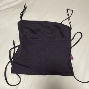 Edikted Jink top in gray